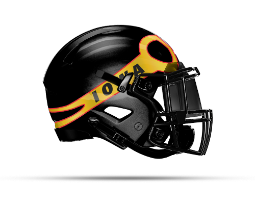 Iowa Barnstormers Helmet