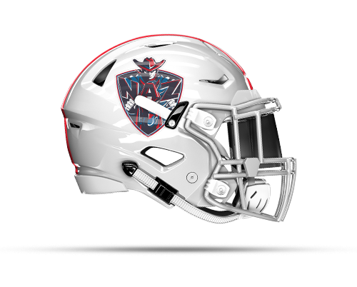 Northern Arizona Wranglers Helmet